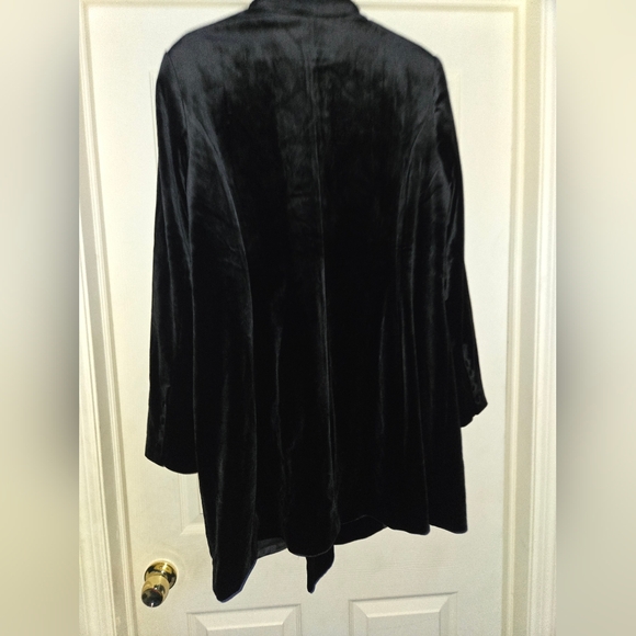 NWT Good American Executive Velvet Blazer Dress - Picture 7 of 9